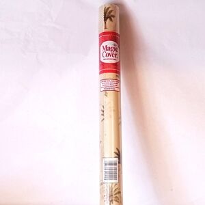 Shelf-Liner Magic Cover Self Adhesive Vinyl Covering 18" x 9 Feet Palm Trees.